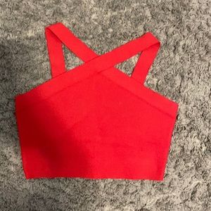 BCBG cropped tank top